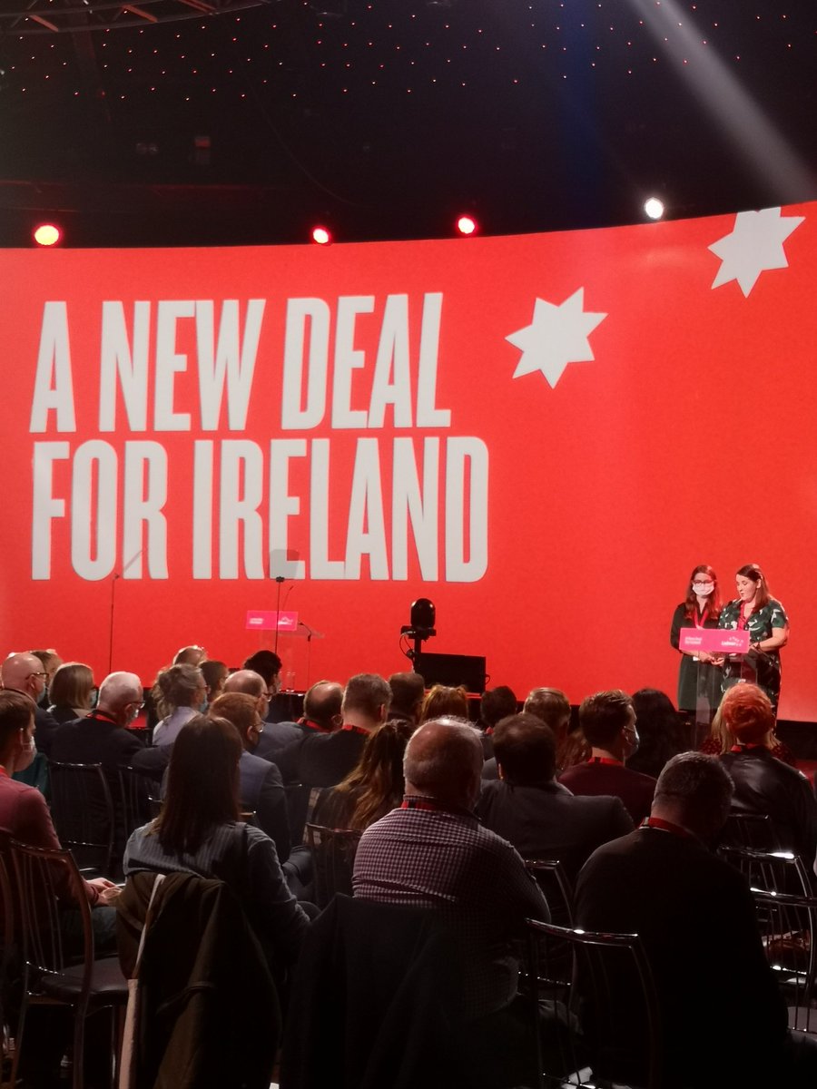 After two wonderful years with @forsa_union_ie, this week I started my new job joining the @labour Oireachtas team as Advisor to the Party Leader. It's been a phenomenonal week capped off by a #LP21 conference. Looking forward to working with an amazing team on #aNewDeal