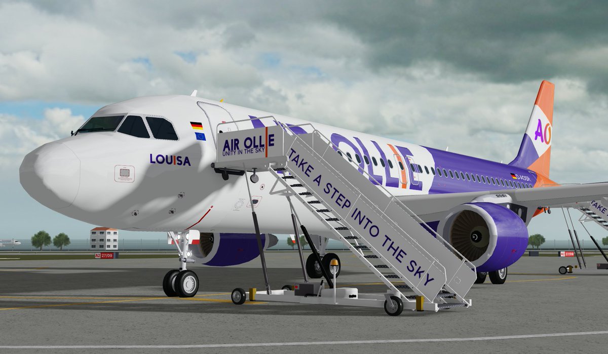 Air_Ollie_Group's tweet photo. Our newest A320 built by @Ollie_Aviation coming soon to Air Ollie.  #roblox #roaviation https://t.co/kfVZ0OwFDV