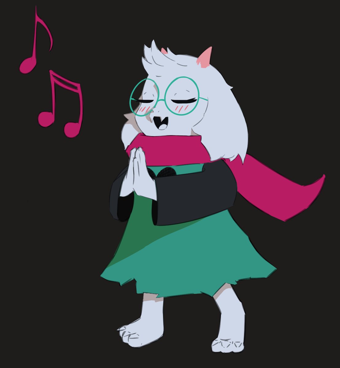 Your_kismesis's tweet photo. Ralsei fanart! hat and no hat
#DELTARUNE  #ralsei https://t.co/xCPdbMnYao