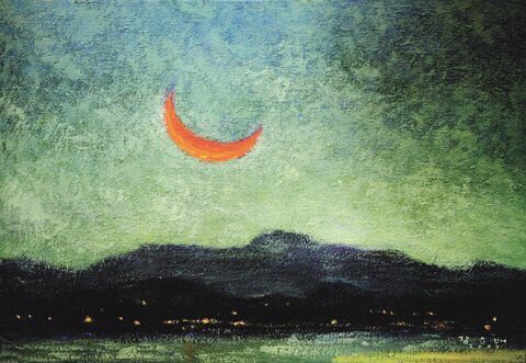 bjjkpd's tweet image. 제형이 카톡플사와 트위터헤더 사진이었던 그림들🤍 강요배 화가님 작품!!