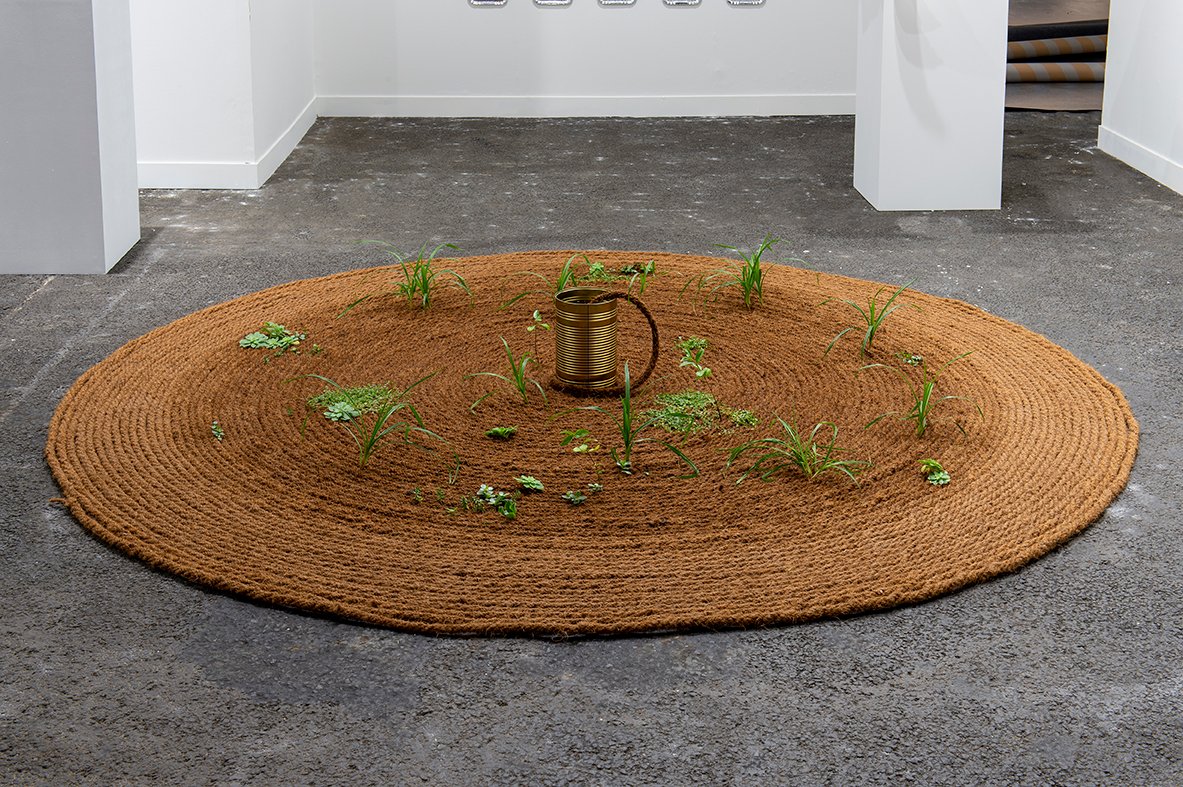 FIAC GALLERIES • Michel Blazy, "Tapis d'accueil", 2021 via Galerie Art Concept at FIAC 2021.

Courtesy of the Artist and the Gallery

Photo : Marc Domage