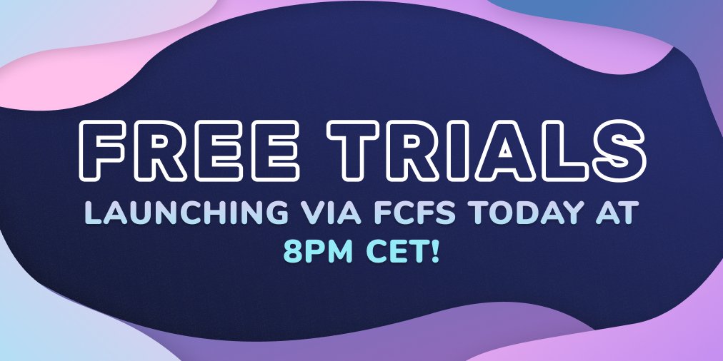 We will tweet a direct invite link at exactly 8pm CET. ⏰ Simply click the link to join our discord. Should you be successful, you will be granted a FREE 14 days in the group. 🎁