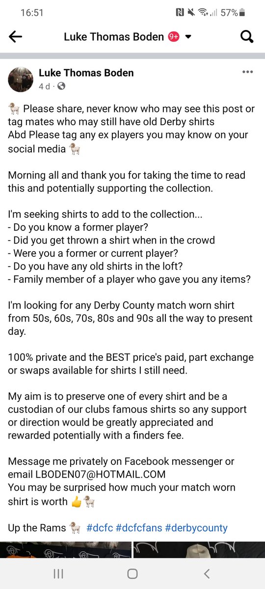 Derby County Shirt Collection tweet media