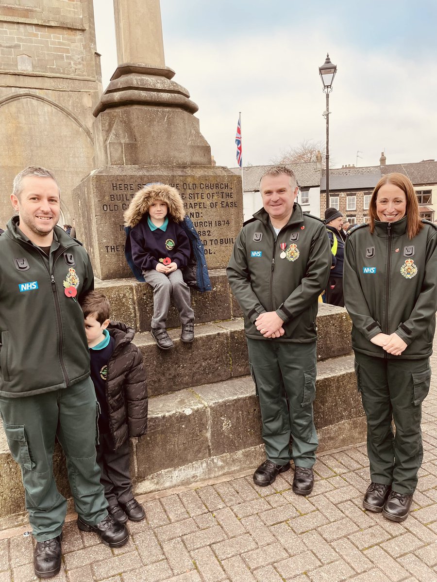 pete_caine's tweet photo. Proud to represent @swasFT in #Coleford #Forestofdean today! #WeWillRememberThem https://t.co/ThnTfMB4I7