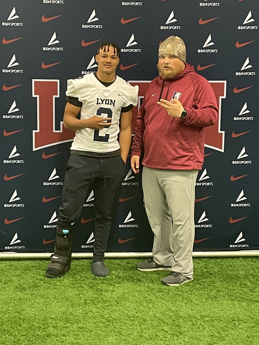 Had a great visit in Arkansas this weekend <a href="/coach_grinde/">James Grinde, M.Ed.</a> and the staff was great appreciate it!!!                Go Lions ⚪️🔵