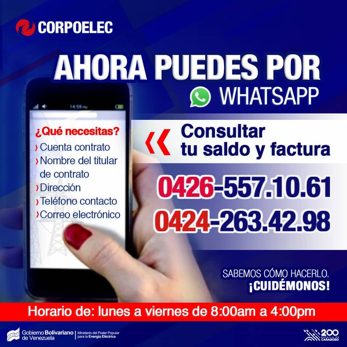Corporación Eléctrica Nacional tweet media