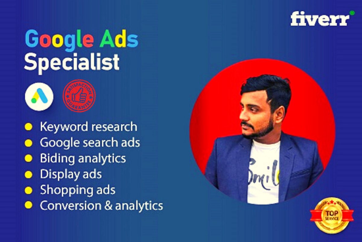 Amitkumar909080's tweet photo. I will setup your google ads adwords ppc campaign to increase sales

24/7 support system
On-Time delivery
Best ppc campaign result

👉Contact-https://t.co/AiFZk0fAVB

#googleads #googlesearchads #ppccampaign #googleadwords #googleppc https://t.co/GrYTFdipjZ