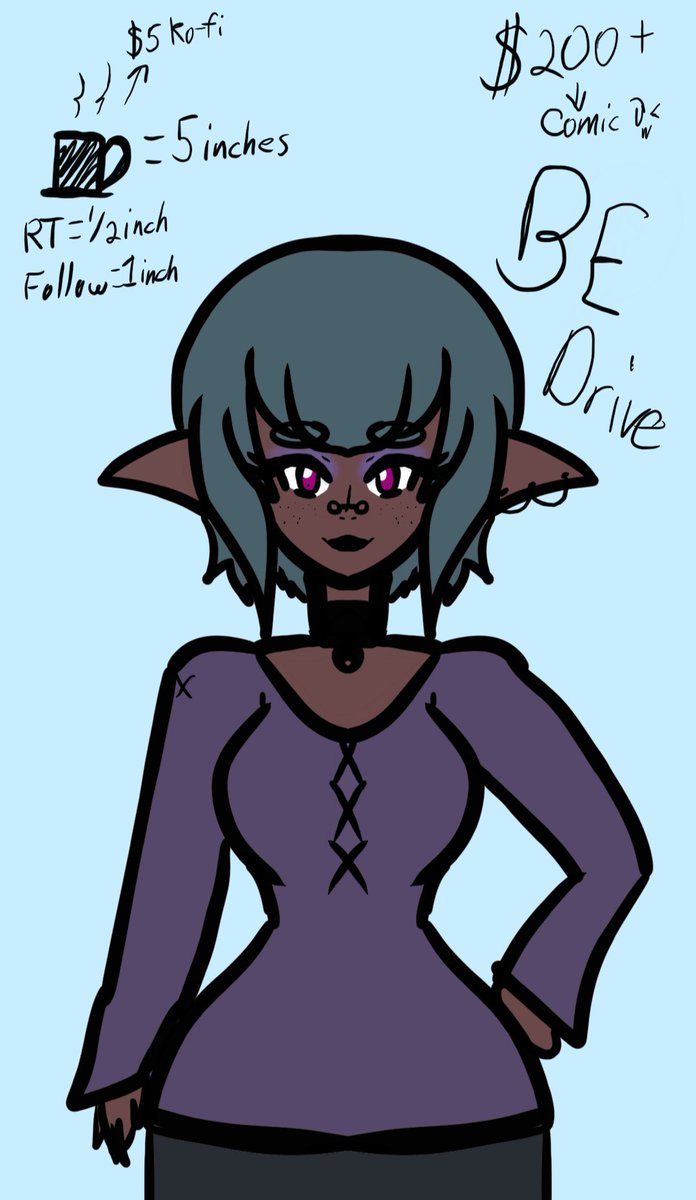 CocoAppleNSFW's tweet photo. BE drive. ✨
Ko-fi = 5 inches
RT = 1/2 inch
Follow= 1 inch
$250+ instant comic.
#RT #expansion #breastexpansiondrive #BEdrive #Kofi https://t.co/jjswl77y3u
