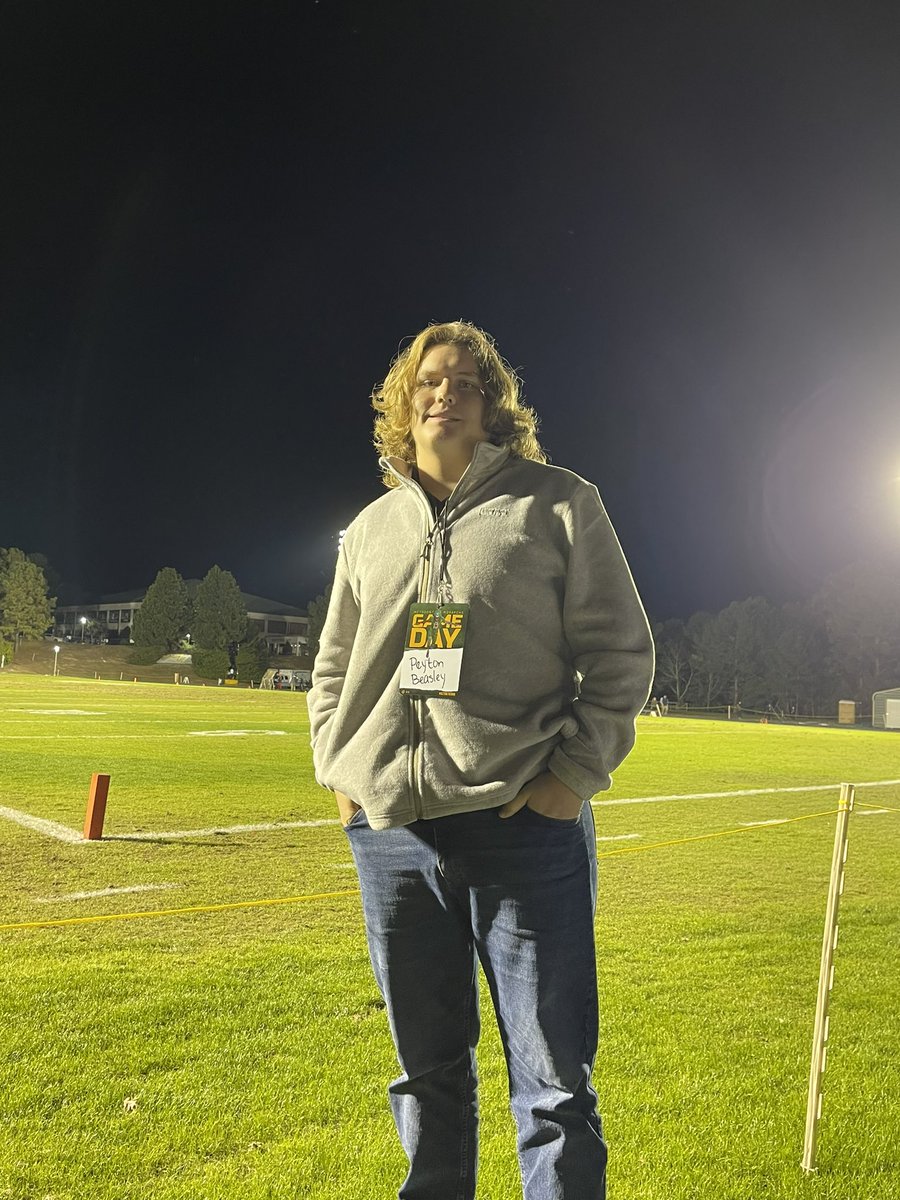 peytonbeasley3's tweet photo. Had a great visit yesterday! Thanks to @_Coach_Rad and @Methodist_FB ❗️ https://t.co/K2IeAX4kiF
