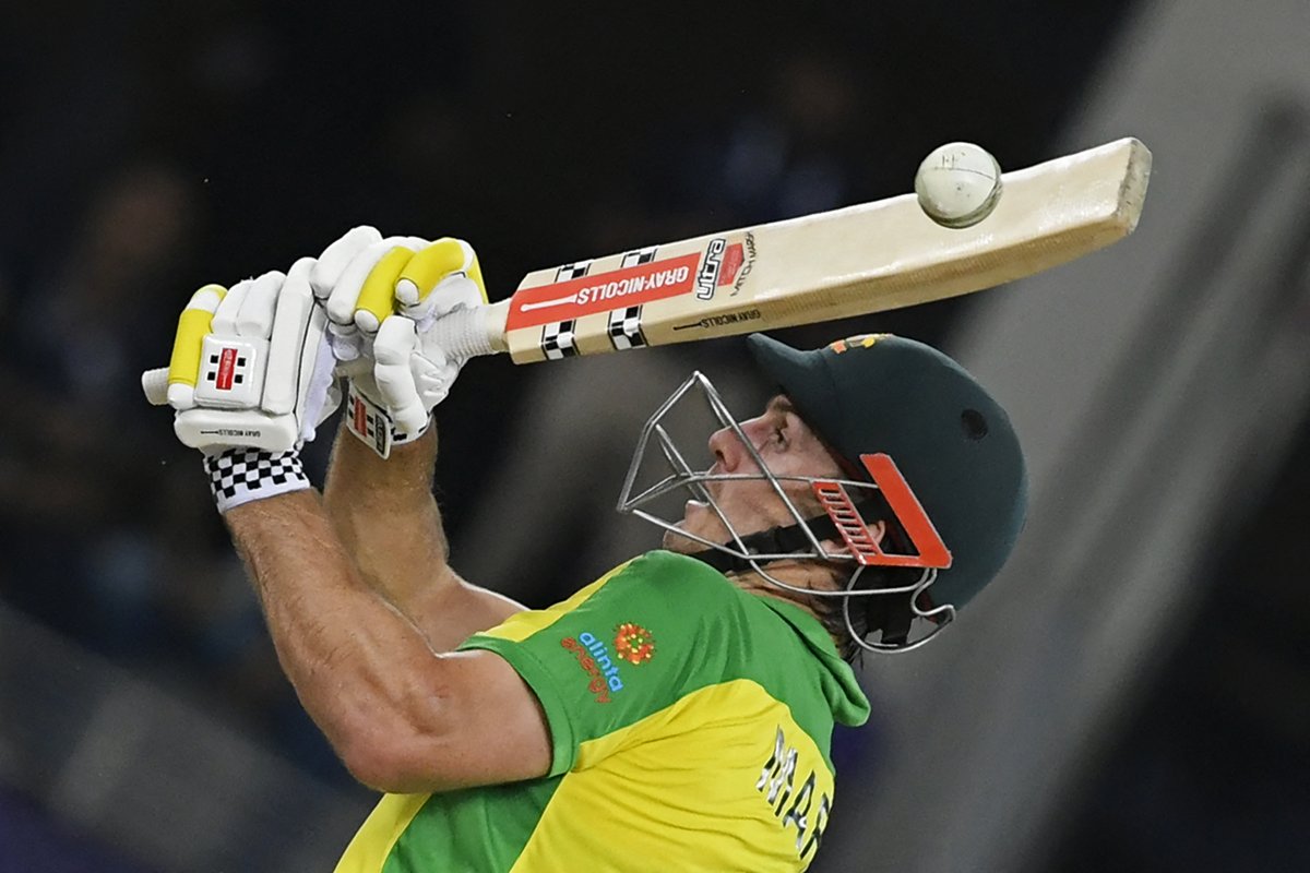 cricketcomau's tweet photo. The BISON can do anything 🦬

#T20WorldCup https://t.co/d8OGx1yhjC