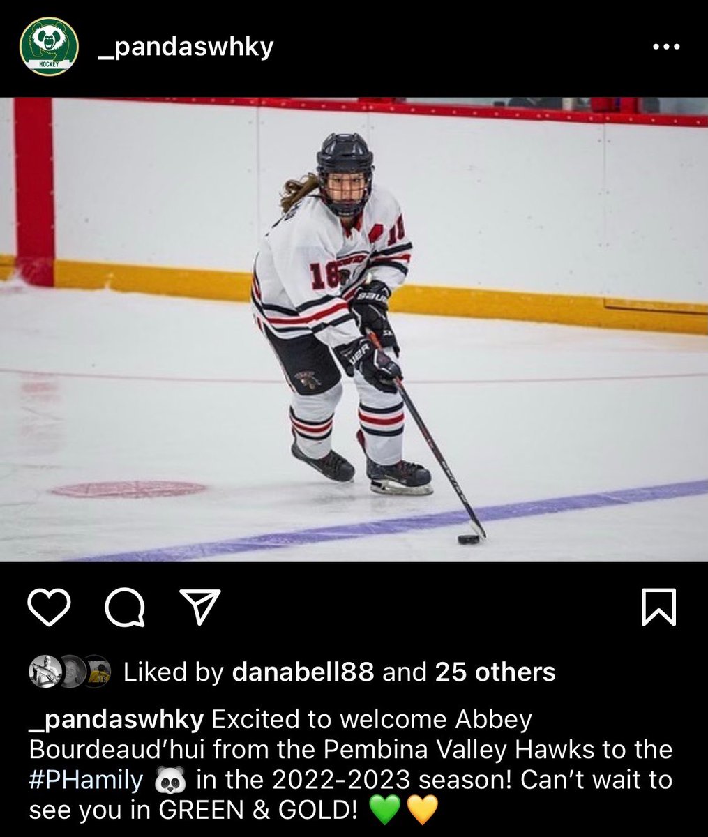 femalepvhawks's tweet photo. The Hawks would like to congratulate our Assistant Captain, Abbey Bourdeaud’hui on her commitment to the University of Alberta! Your Hawks family is proud of you Abbey! https://t.co/E0TaXO2LqJ