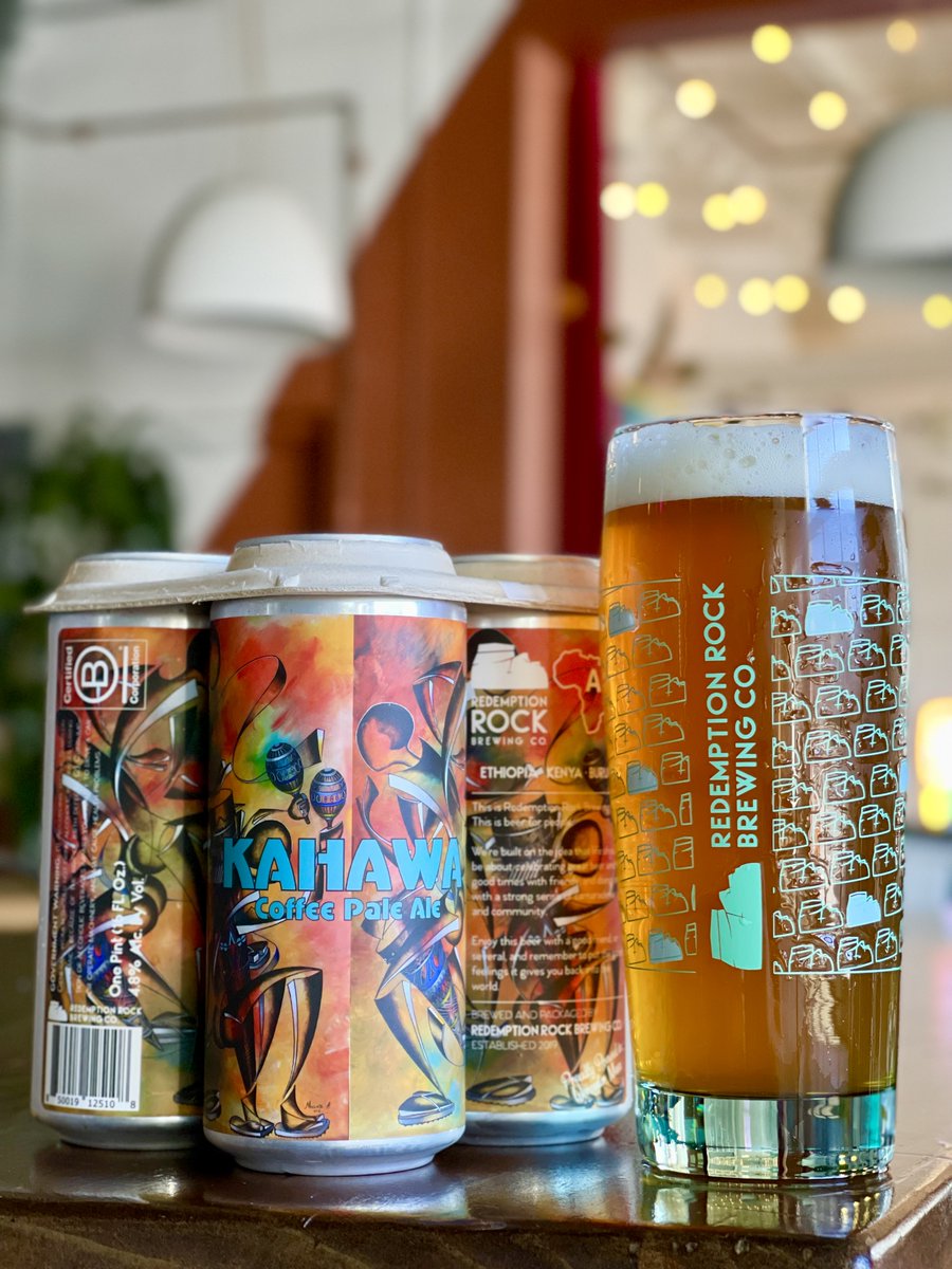 RR_BrewingCo's tweet image. The @aceworcester virtual gala is only a few days away, and the perfect beer for the evening is ready for you!

Our Kahawa Coffee Pale Ale is brewed with @AcousticJava coffee and features amazing can artwork by Abu Mwenye.

Get your tickets at africancommunityeducation.org!