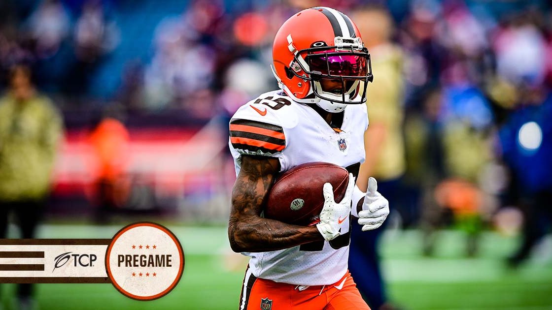 Browns's tweet image. Game Ready in Foxborough
📸: brow.nz/7v9