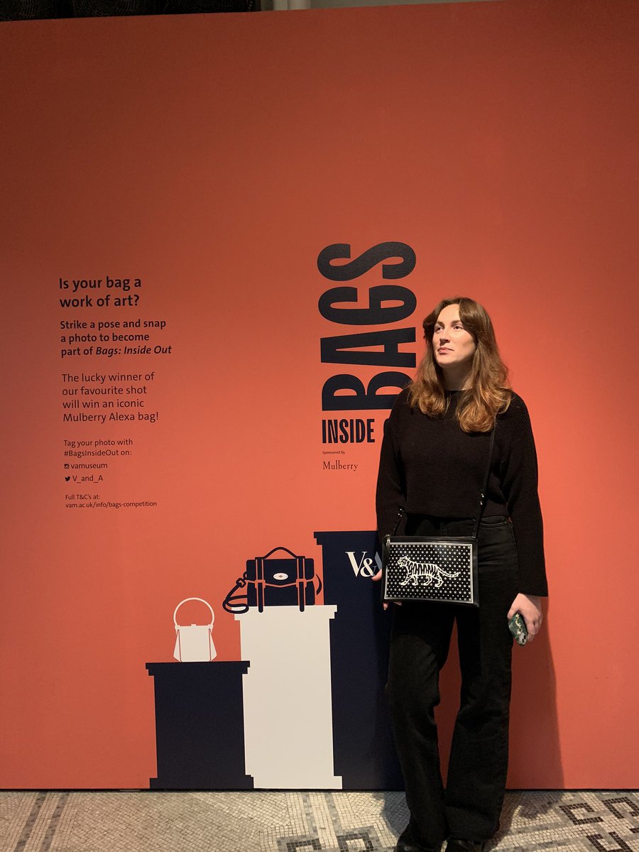 ottiliaskoogh's tweet photo. @V_and_A  #bagsinsideout #tigerofsweden https://t.co/QklPsLGeI0