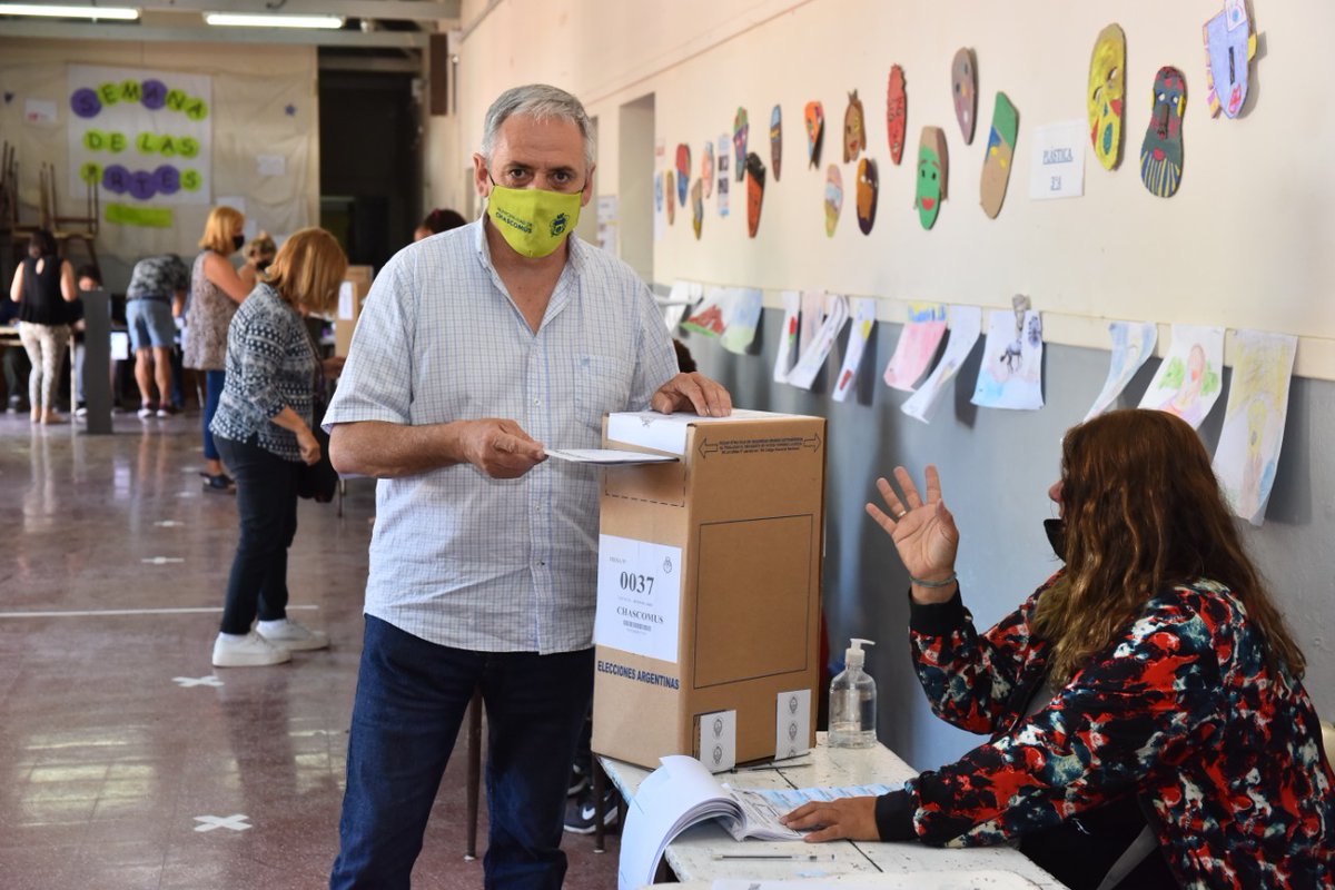 Feliz domingo de democracia para todos 🗳️🇦🇷❤️.

#YoYaVoté #Chascomús