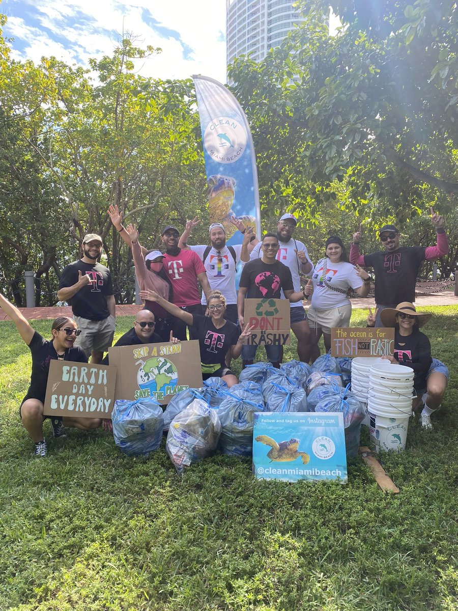 Beach Clean-Up was a hit today! 203 pounds of trash cleaned up by this awesome group of humans ❤️