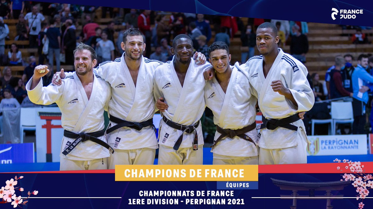 Au bout du suspens les judokas du Flam 91 sont sacrés champions de France ! 🏆🇫🇷

Bravo à vous ! 👏😍

#JudoPerpignan2021 #FierdEtreJudoka