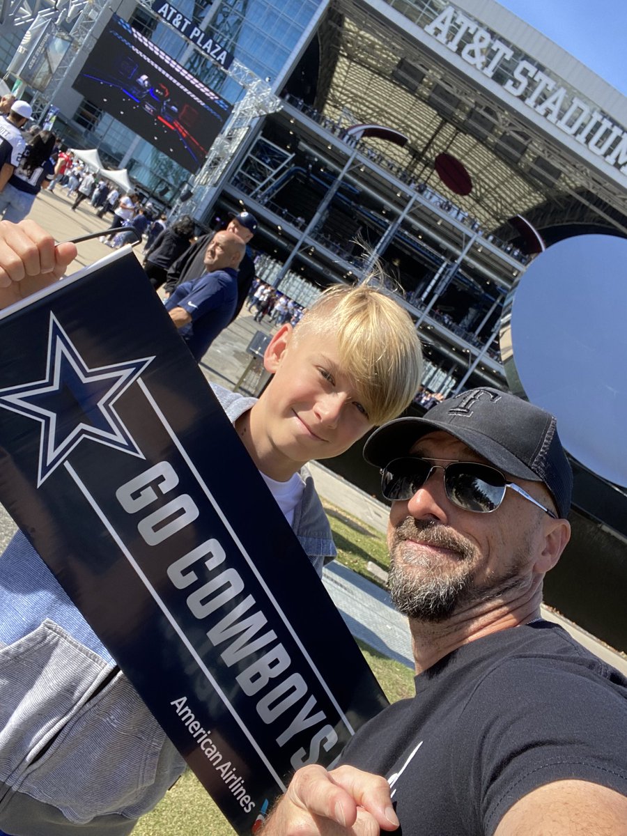 def_audacity's tweet photo. First @dallascowboys game for this kid!!! Go Cowboys! #CowboysNation https://t.co/S1mljurJwA