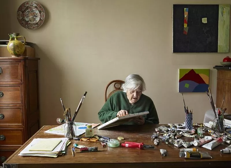 “We are not playing a game of sorrow
  we are trying to grow wings and fly.”
Etel Adnan (1925–2021)
❤️
#eteladnan