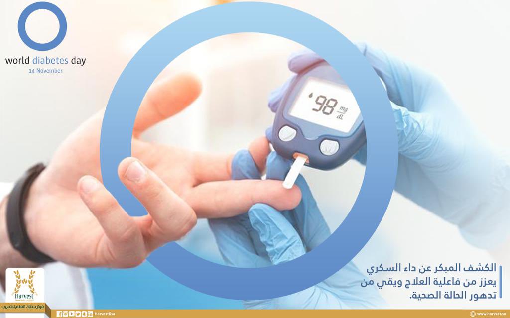 HarvestKsa's tweet photo. #اليوم_العالمي_للسكري 
#احمِ_عائلتك https://t.co/j7LE5WeAna