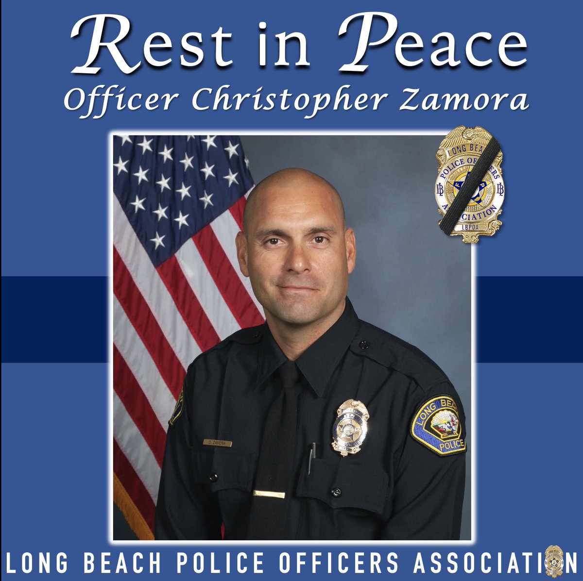 We are heart broken over the sudden loss of Police Officer Chris Zamora from an apparent suicide.  Chris had a very distinguished career, and was especially noted for his work within the Gang Detail.  We continue to recognize that suicide is a crisis within our profession …