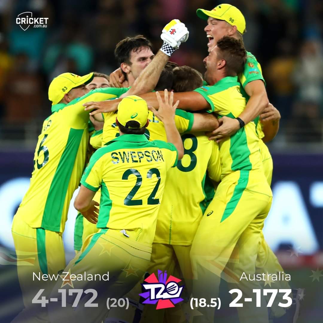 JunaidJD27's tweet photo. T20 World Cup Final
Congratulations Australia
#T20WorldCup21 https://t.co/NyYzLjnZjB