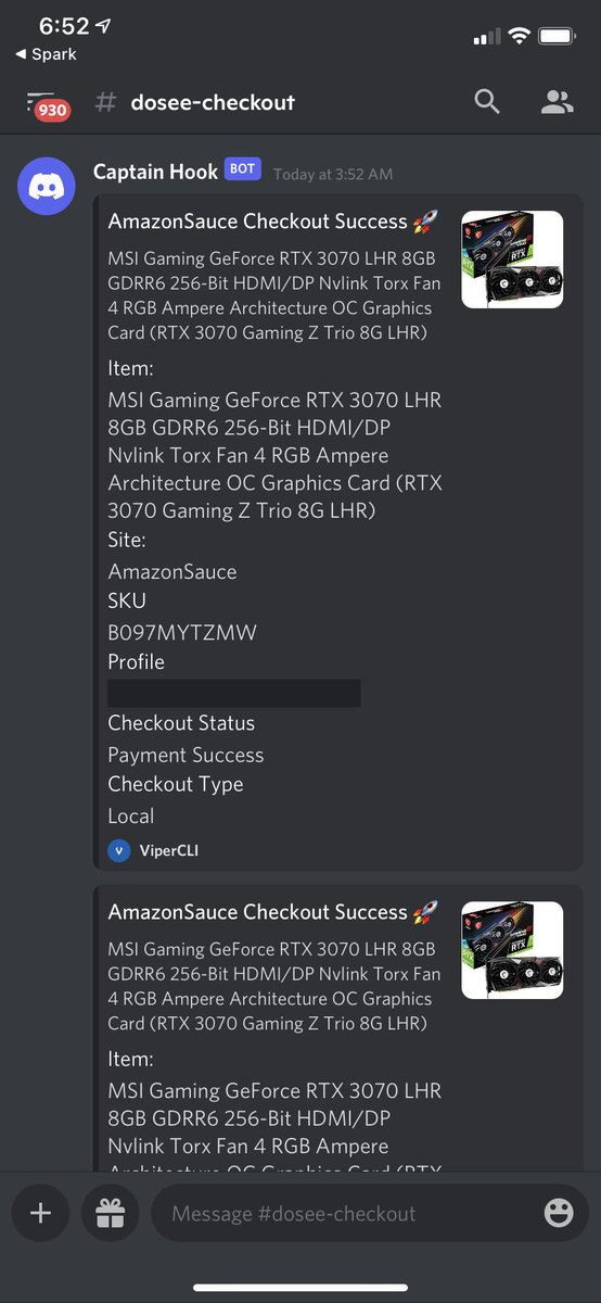 JamalWilliam16's tweet photo. @ViperAIO_ always killing it https://t.co/7lbudxRt0Y