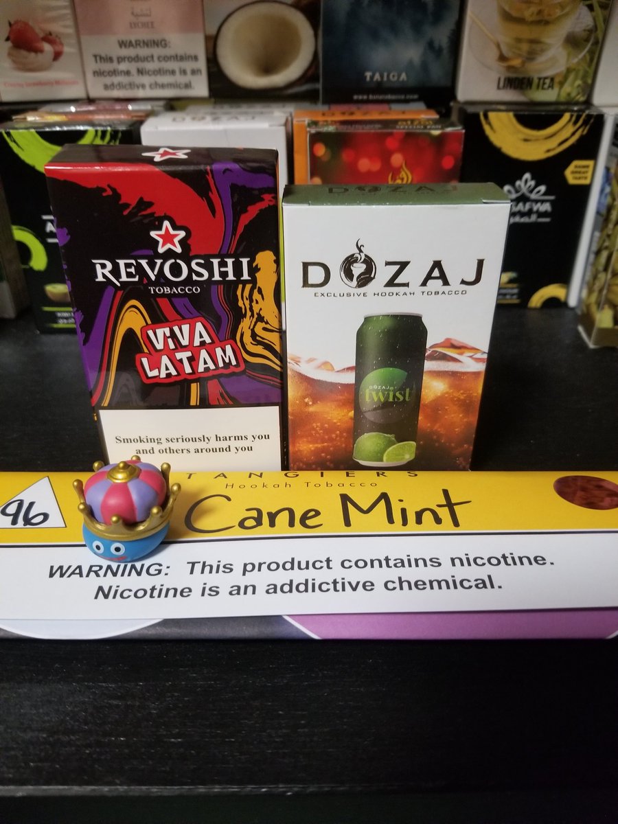 nori_tamasan's tweet photo. 本日の家シーシャ
コーラーグミに思い寄せて…
ライム感が…
【⠀84点⠀】
Twist ×
Viva LATAM × Cane Mint
( 4 4 2 )
🌬️ 681/1000
#勝手に1000本ノック
#勝手に点数
#今日のシーシャ
#今日のミックス
#TANGIERS
#DOZAJ
#REVOSHI https://t.co/dIySfv1dE5