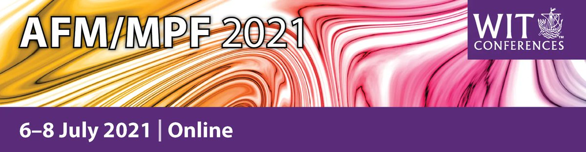 wessexinstitute's tweet image. The Post Conference Report for our recently held conference, AFM/MPF 2021, is now available. A big thank you to everyone that took part and we look forward to seeing you in person at a future event. View the report: buff.ly/39DPoBY
#FluidMechanics #MultiphaseFlow
