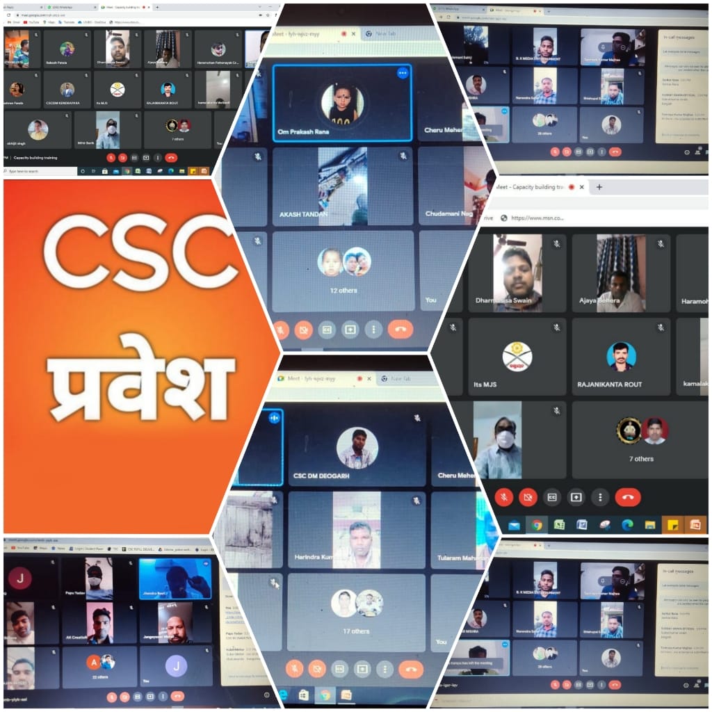 Team Capacity Building, Odisha has taken a new initiative of "CSC PRAVESH" to train 1649 New VLEs virtually with 45 batches in the month of November' 2021. 
<a href="/dintya15/">dinesh tyagi Retd IAS</a> 
<a href="/sanjaykrakesh/">Sanjay K Rakesh</a>
<a href="/SwornaprabhaSi1/">Swornaprabha Singh</a> 
<a href="/OdishaSpv/">CSC SPV Odisha</a> 
<a href="/debayudha/">Debayudha Mishra</a> 
<a href="/DillipDash2021/">Dillip Kumar Dash</a> 
@JitendraCSCSPV