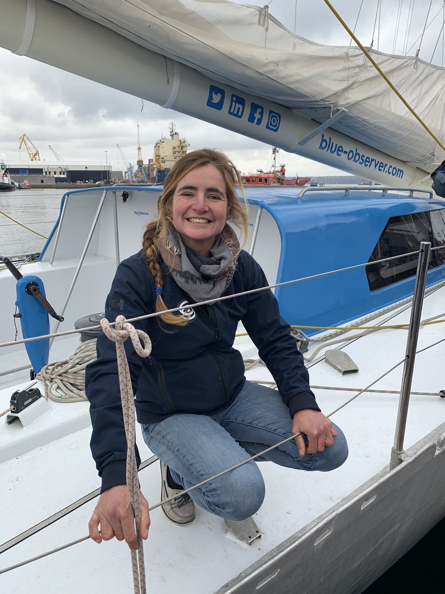 C’est le départ! Le travail acharné de toute une équipe, plusieurs mois pour une toute 1ère mission #sdg14: le déploiement de balises. océan, climat .