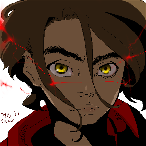 Ricken_art's tweet photo. めちゃくちゃ突然ですが消えたと思ってたホームページ時代の絵ファイル全部入りフォルダが見つかった…… 絵が500枚くらい　うわーん2009年だって
これは 90's YJ版のバート https://t.co/jGuUOAjsoP