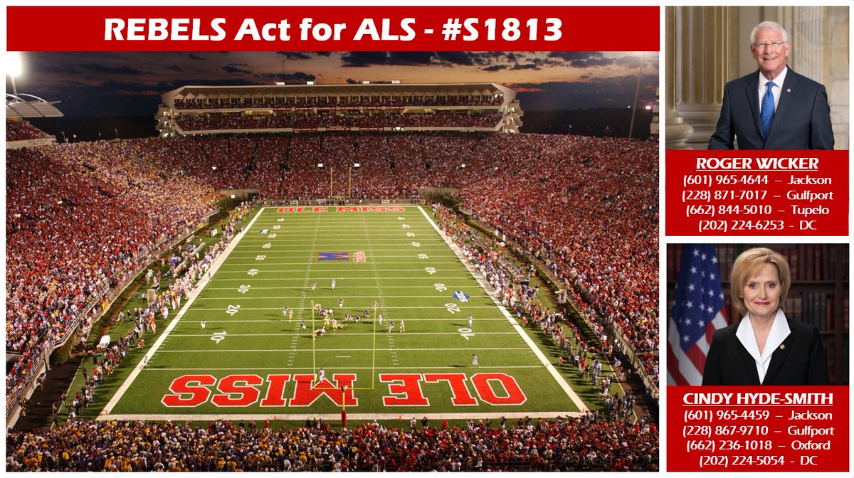 aVoice4ALS's tweet photo. @BarstoolMintzy @kandysimons @macbrown854 Thx @OleMissFB & @macbrown854 for campaign to #ThrowShadeatALS
Now can you get your 2 Senators to sponsor #S1813 to help people w #ALS access drugs stuck in clinical trials?
@SenatorWicker @SenHydeSmith
@OleMissSports @olemissphidelt @WJTV @16WAPTNews @angarner @GaryB_WJTV https://t.co/eSOf4bySh4