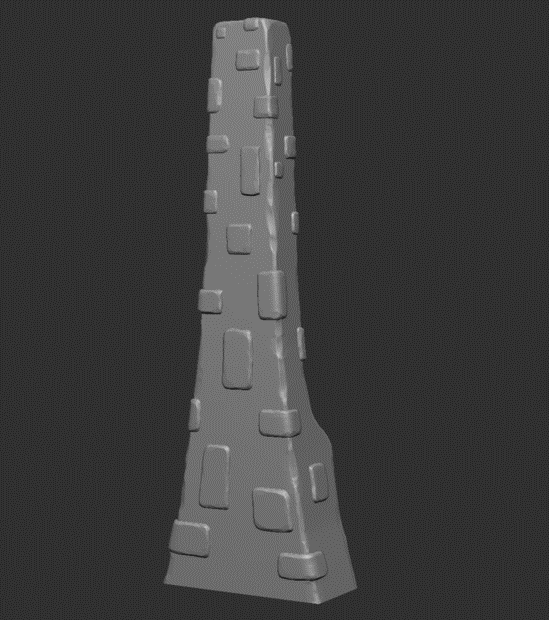 __milliefisher's tweet photo. Little update! Creating this concept by Etienne Savoie (artstation). Having a lot of fun in Zbrush but absolutely dreading the retopo stage 😭 https://t.co/FjCBCDrN0C