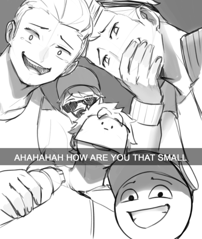 anyone that joins the den and isn't at least 5'4"
#DinoZenArt 