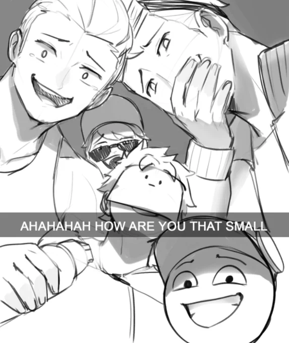 anyone that joins the den and isn't at least 5'4"
#DinoZenArt 