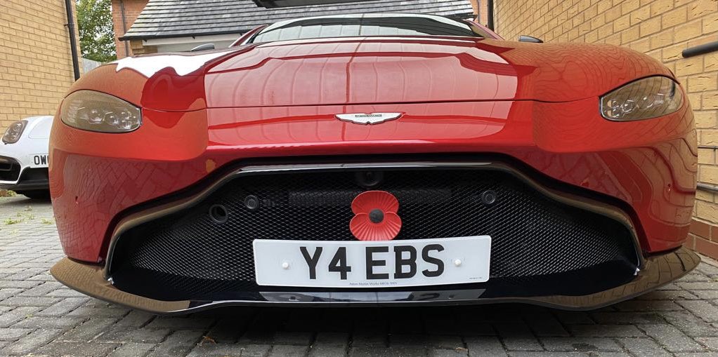 #lestweforget #remembranceday #poppy #thankyou #astunday #AstonMartin