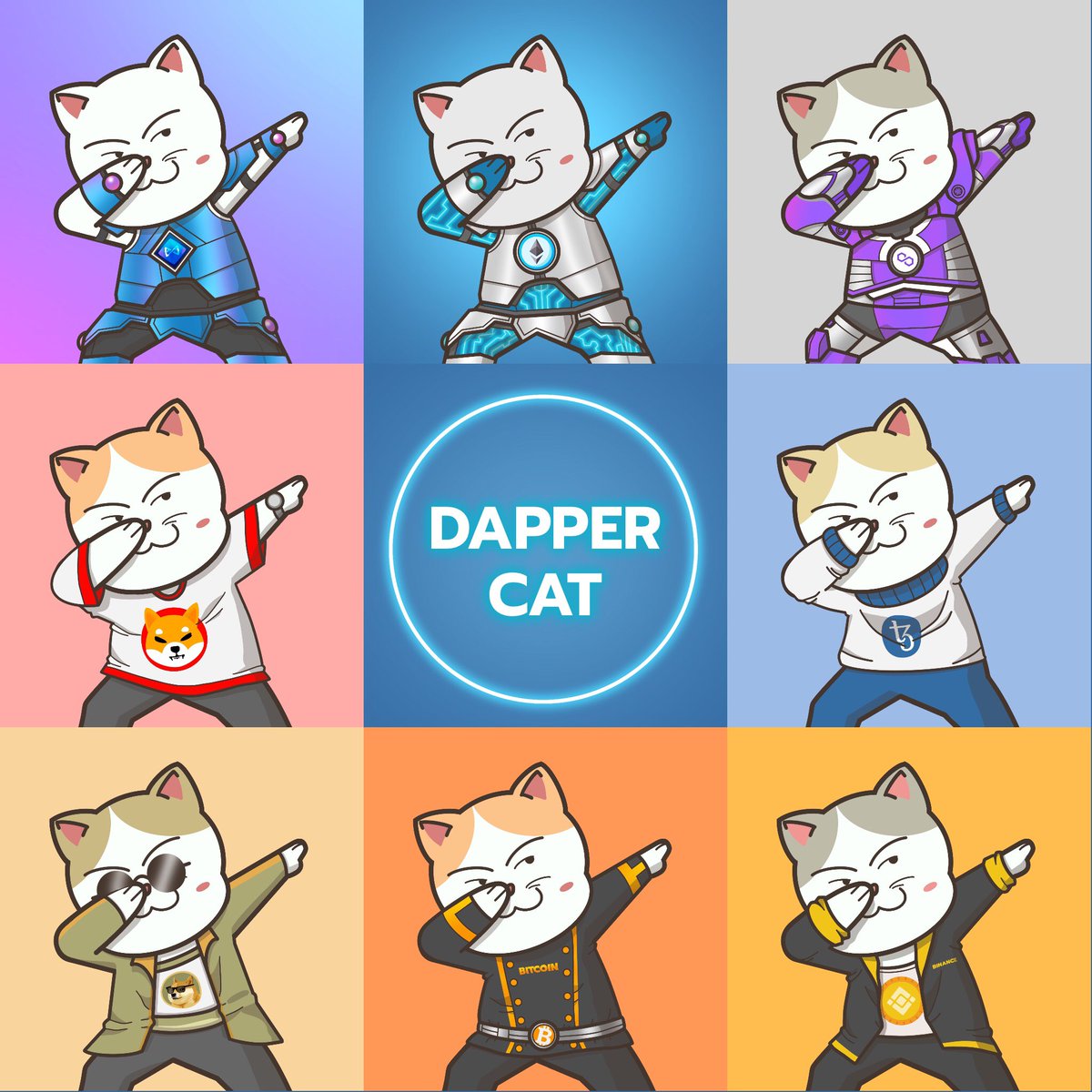 Yugitotj's tweet photo. ✨Update✨

Dapper Cat Collection
No.178-185
Now available on Opensea

Let's check it out, Hope you love my cat🐱
Thank you🤍.

https://t.co/MjXlCE6Q8B

#NFTcollectibles #nftcollector #NFTCommmunity #NFTThaicommunity #NFTartist #NFTTHAILAND #NFTcollections https://t.co/orT0DveUuF