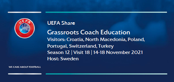PerraWiden's tweet photo. Today we welcome our friends and colleagues from👇
to Sweden and @UEFA Share Grassroots Coach Education.
#uefashare https://t.co/PcBeRgloyG