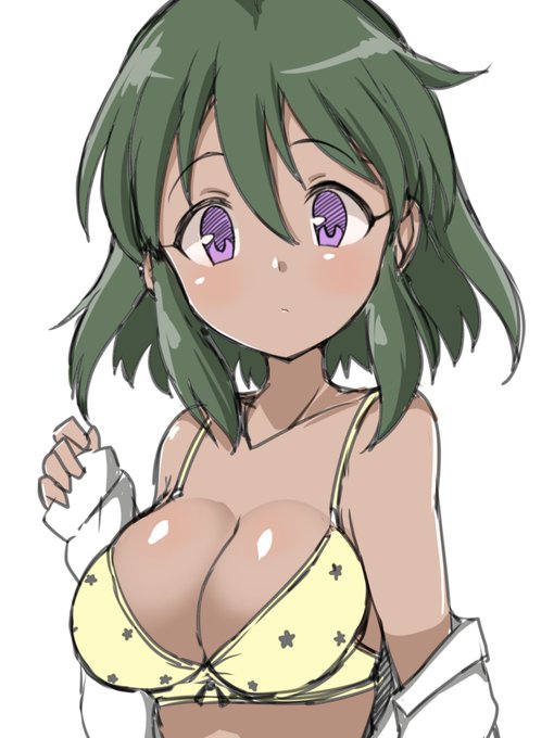 ブラ姿のナターリアちゃんらくがき
たぶん清書してFANBOXに投稿します✏️ 