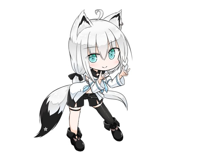 こんこんきーつね!!
#絵フブキ 