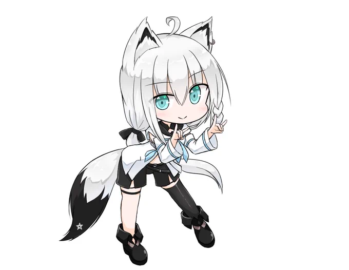 こんこんきーつね!!
#絵フブキ 