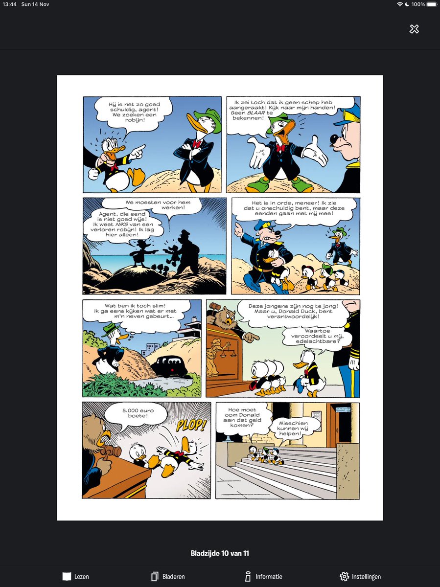 I love how you can use silhouettes or frames without backgrounds to make the balance of a page pleasing as a whole. They're placed very deliberately, especially with the types of comics where the artist has no influence on how the comic gets colored. (art by Barks and Bernado)
