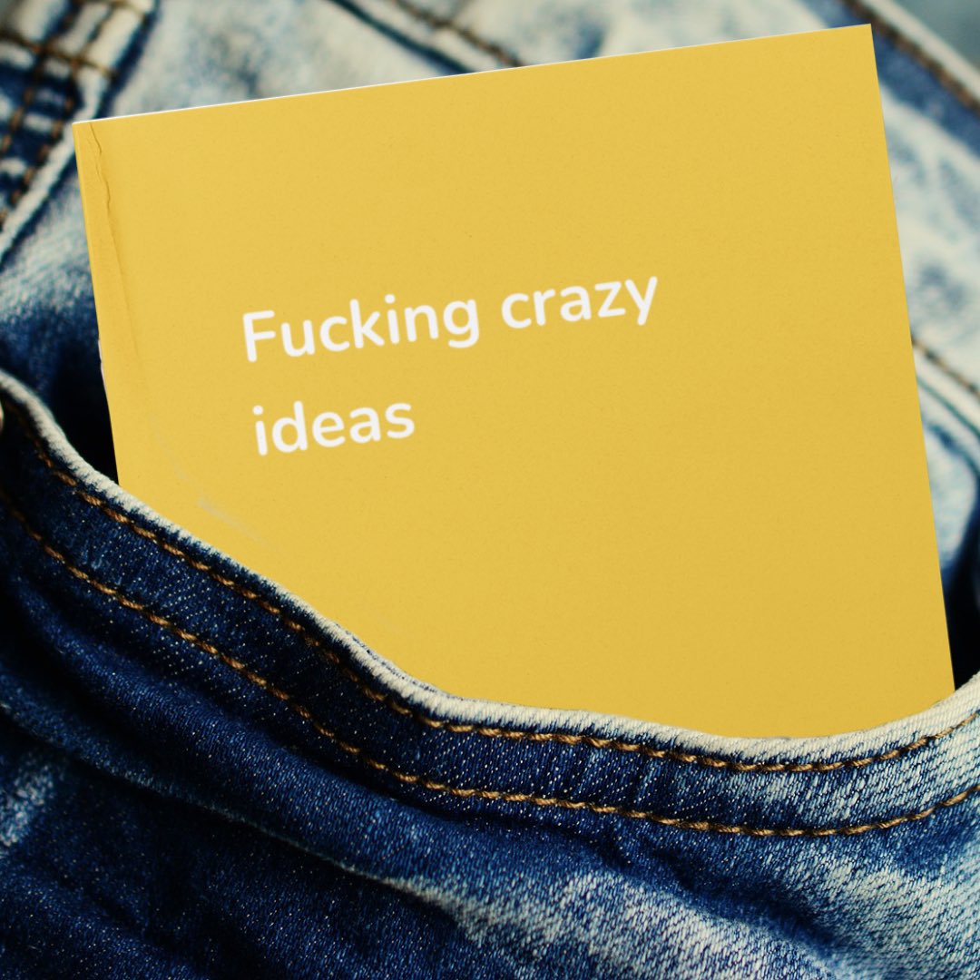 plzlook's tweet photo. Perfect for #thoughtbubble2021 What #fuckingcrazyideas have you had?

Grab yours here https://t.co/4f2iSQpk3L 

#thoughtbubble #inspiration #ideas #COP26 https://t.co/uSTGPu0vGs