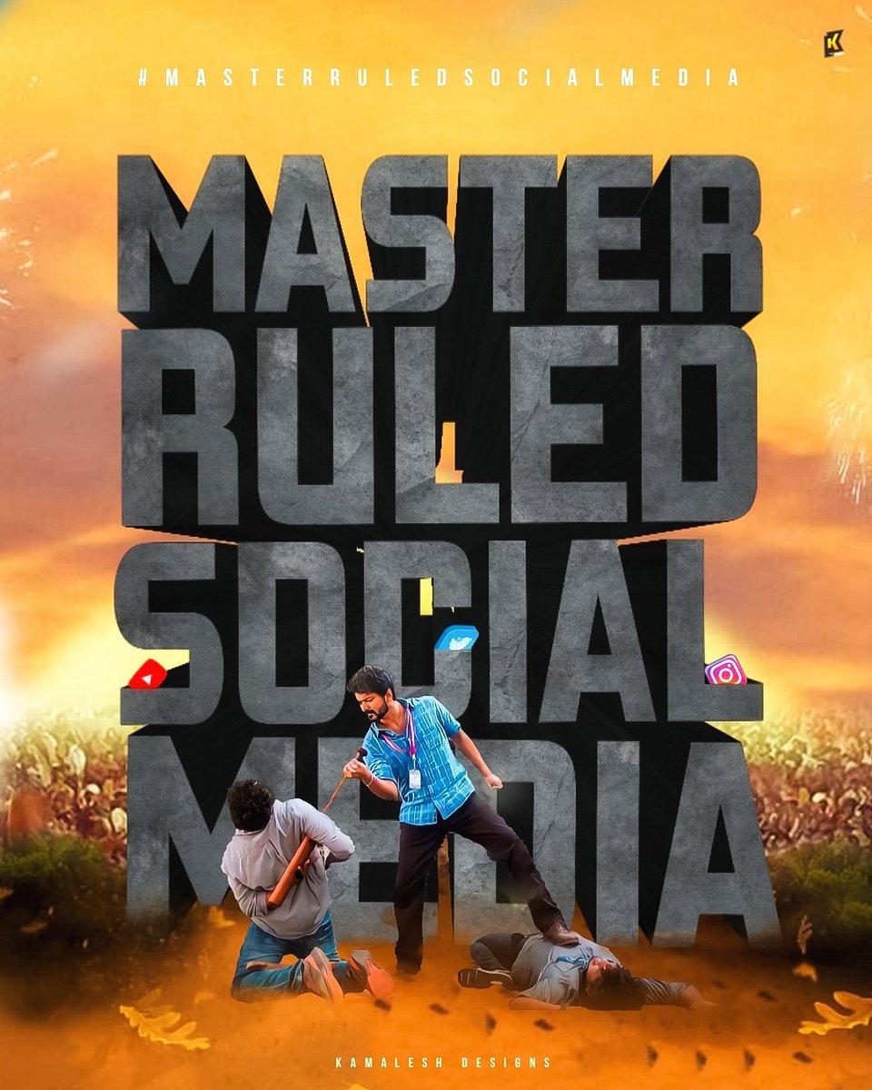 its_Kamal_vj's tweet photo. Spl Poster 🔥

Tag 👉 #MasterRuledSocialMedia

#Master #Beast @actorvijay https://t.co/rsDTjPldDA