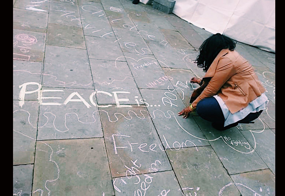 Touchstone3's tweet photo. Wonderful to begin #InterFaithWeek with a screening of the film ‘The Branches are Hope, the Roots are Memory’, by @sema_basharan,which explores #Bradford’s religious diversity, peace heritage and grassroots activism.Huge thanks to Sema for joining us to share her insights/wisdom. https://t.co/FoXLAcCB7M