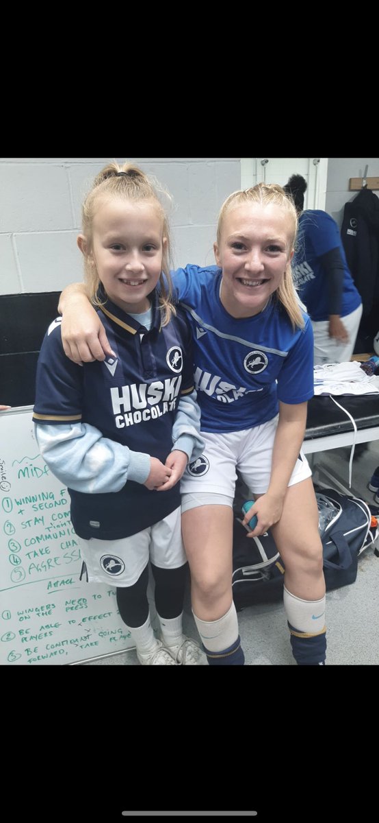 dturleyxxx's tweet photo. Watching @Millwall_LFC again today 🦁 

Daisy even got to go in and meet the players 💙 one lucky Girl #Millwall https://t.co/imYEhusf1J