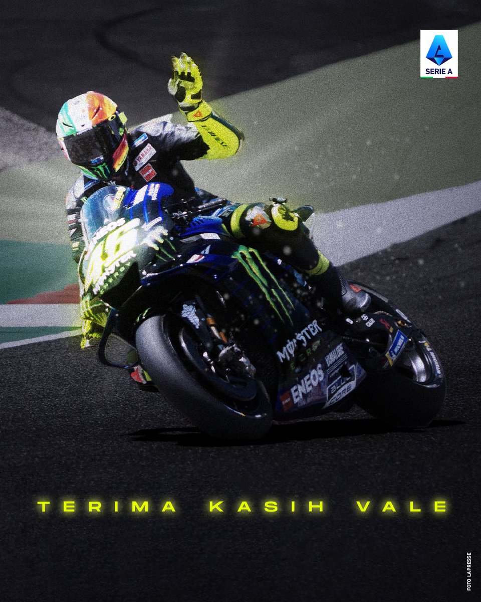 Atas semua kontribusimu di dunia olahraga, kami ucapkan #GrazieVale ! 💛

#SerieA💎