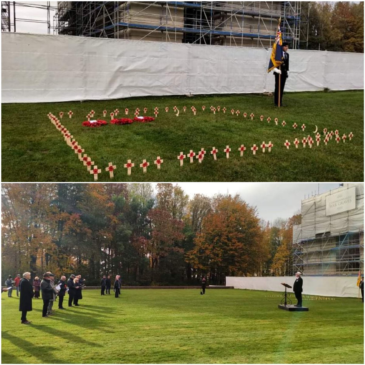 JulianBlake9's tweet photo. #Remembranceis SHARED in ceremonies large and small, always with the deepest of meaning in recognition of Sacrifice, Humanity and Peace. Share what Remembranceis for you. https://t.co/2BMW6Gm62t