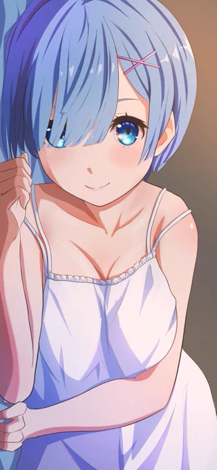 お題箱より
添い寝レム

横画面推奨
#リゼロ
#レム 